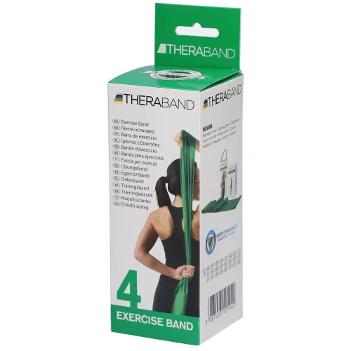 TheraBand, Theraband, grün, stark, 2.5mx12.7cm (1 Stk)