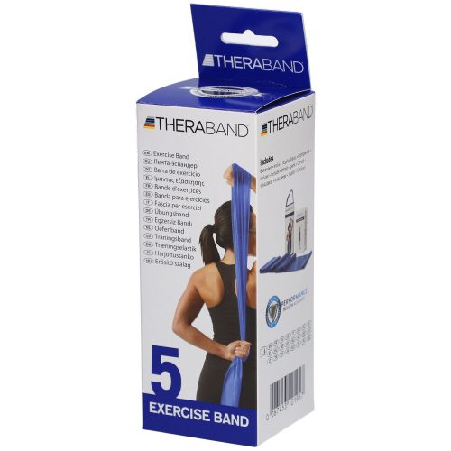 TheraBand, Theraband, blau, extra stark, 2.5mx12.7cm (1 Stk)