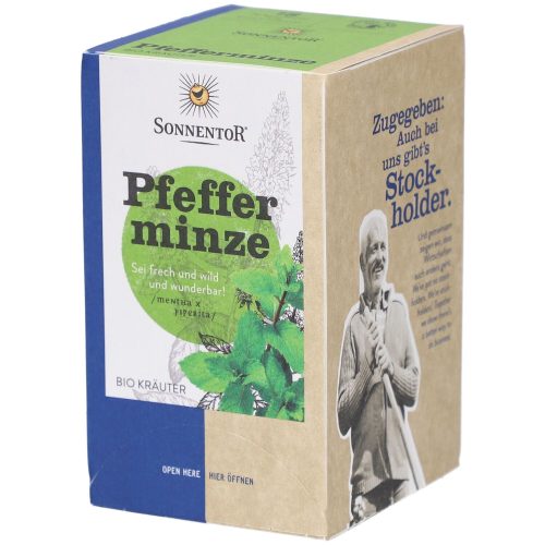 SONNENTOR, Sonnentor Pfefferminze einzeln (18 Stk)