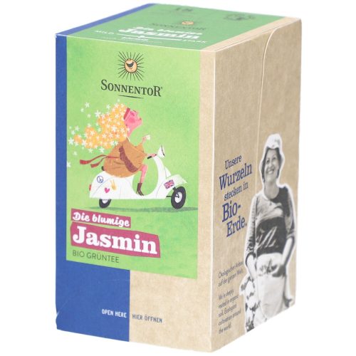 SONNENTOR, Sonnentor Jasmin Bio-Grüntee (18x1.5g)