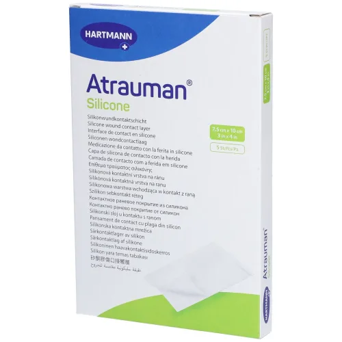 IVF HARTMANN, Atrauman Silicone 7.5 x 10 cm Silikon 5 Ex