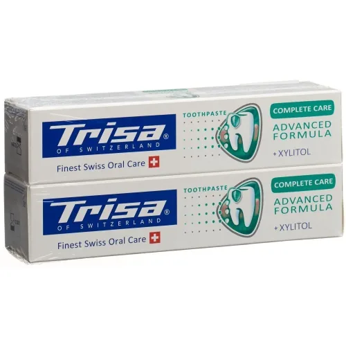 Trisa, Trisa Zahnpasta Complete Protection Herbs Duo (2x75ml)