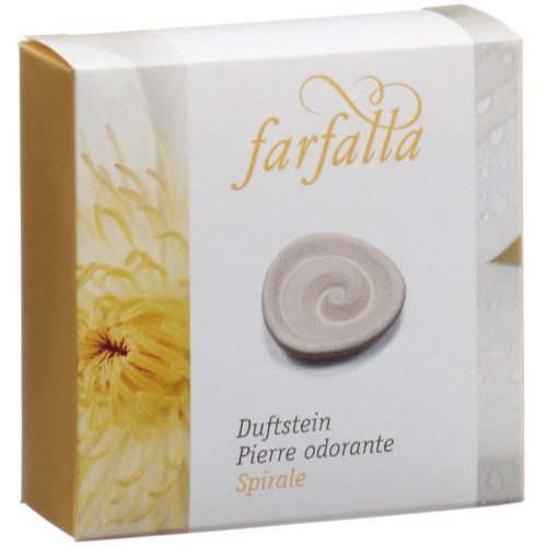 Farfalla, FARFALLA Duftstein Spirale Unterseite glasiert