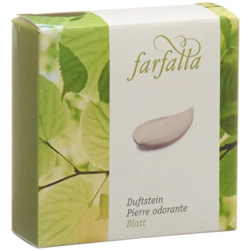 farfalla, FARFALLA Duftstein Blatt Unterseite glasiert