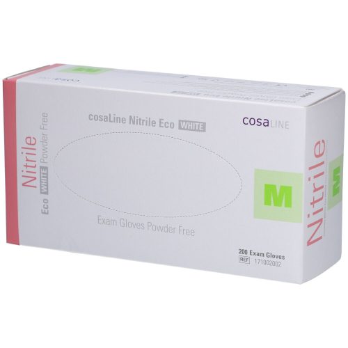 Cosaline, Cosaline UHS Nitril Handschuhe, Grösse M, Eco, weiss, puderfrei (200 Stk)