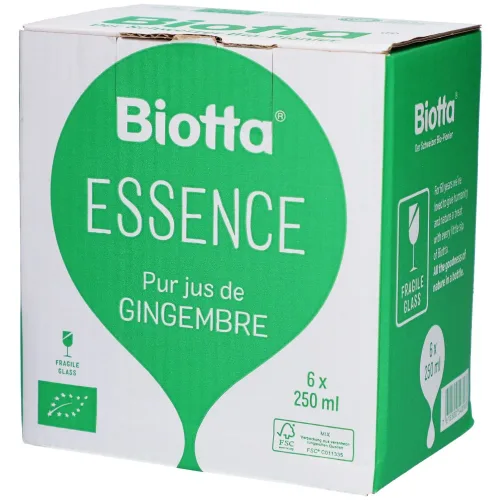 Biotta, Biotta Essenz Bio Ingwer (6x2.5dl)