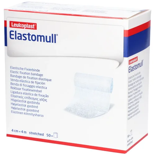 Elastomull, Elastomull elastische Fixierbinde 4mx4cm (50 Stk)