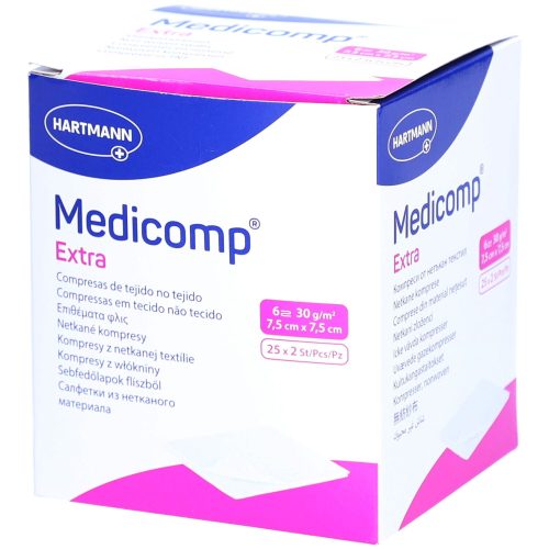 Medicomp, Medicomp Extra 6 fach S30 7.5x7.5cm (25x2 Stück)