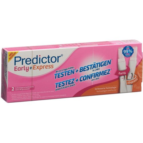 Predictor, PREDICTOR EARLY+EXPRESS Schwangerschaft Test (2 Stk)