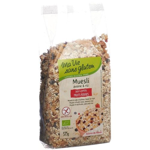 Ma vie sans Gluten, Ma vie sans gluten Müesli 4 rote Früchte (375g)