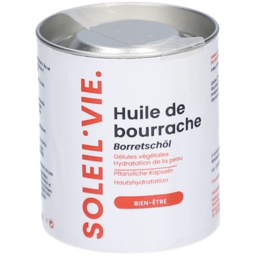 Soleil Vie, Soleil Vie Borretschöl Kapseln 694mg kaltgepresst (90 Stk)