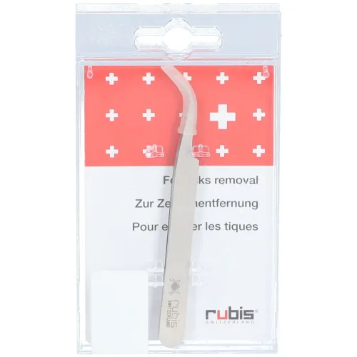RUBIS, Rubis Zeckenpinzette, Inox