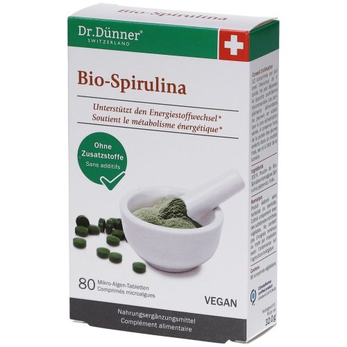 Dr.Dünner, Dr.Dünner Bio Spirulina 80 Stück