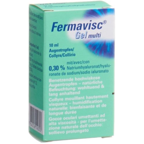 OmniVision, FERMAVISC Gel multi Gtt Opht Fl 10 ml