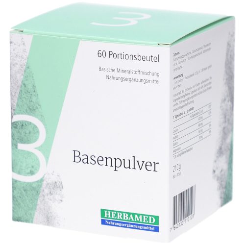 HERBAMED, HERBAMED Basenpulver 3 Sticks (60x3.5g)