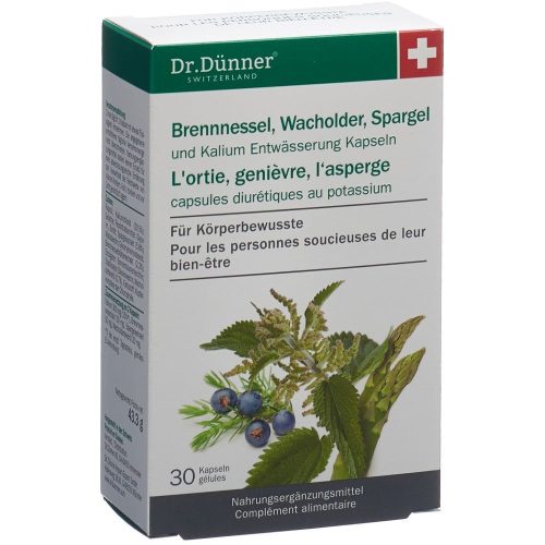 Dr. Dünner, Dr. Dünner Brennnessel Entwässerung Kapseln (30 Stk)