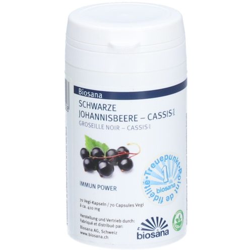 Biosana, Biosana Schwarze Johannisbeere plus Kapseln (70 Stk)