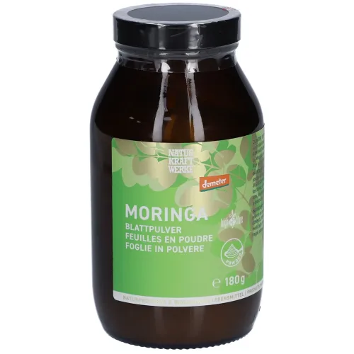 Naturkraftwerke, NATURKRAFTWERKE Moringa Blattpulver Demeter (180g)