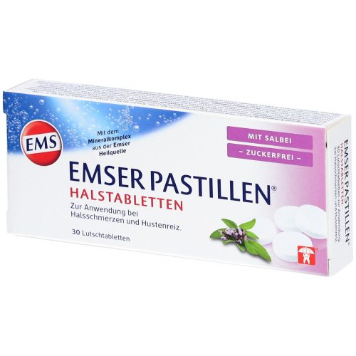Emser, EMSER Pastillen zuckerfrei mit Salbei 30 Stk