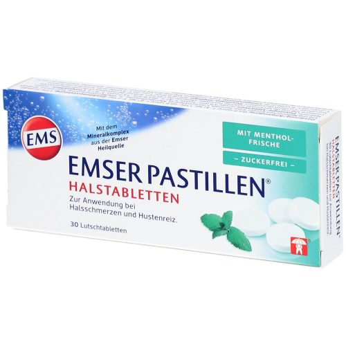 Emser, EMSER Pastillen zuckerfrei Mentholfrische 30 Stk