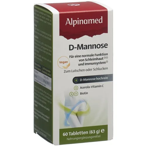 ALPINAMED, Alpinamed D-Mannose Tabletten (60 Stk)