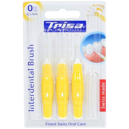 Trisa, Trisa Interdental Brush ISO 0 0.6mm (3 Stk)
