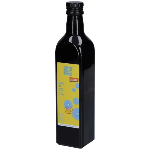 Naturkraftwerke, NATURKRAFTWERKE Leinöl nativ Demeter (500ml)