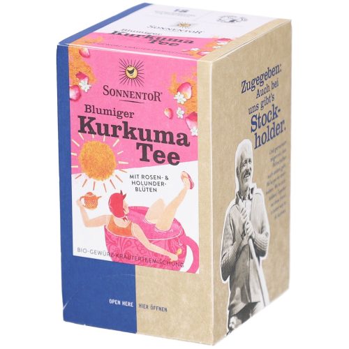SONNENTOR, Sonnentor blumiger Kurkuma Tee BIO (18 Stk)