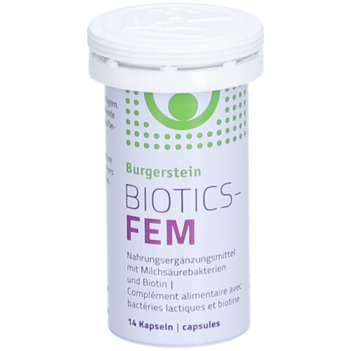 Burgerstein, BURGERSTEIN BIOTICS-FEM Kaps 14 Stk