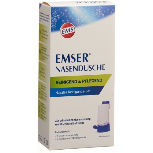 Emser, EMSER Nasendusche + 4 Beutel Nasenspülsalz (1 Stk)