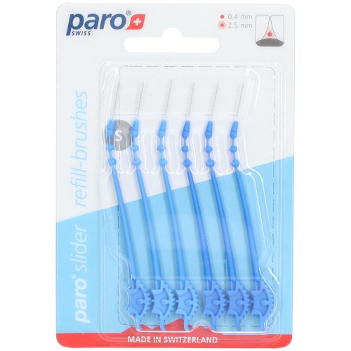 Paro, paro slider refill-brushes S (6 Stk)