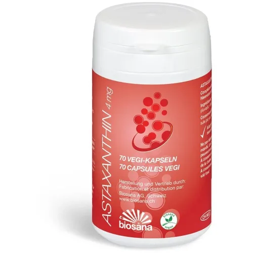 Biosana, Biosana Astaxanthin Kapseln 4 mg (70 Stk)