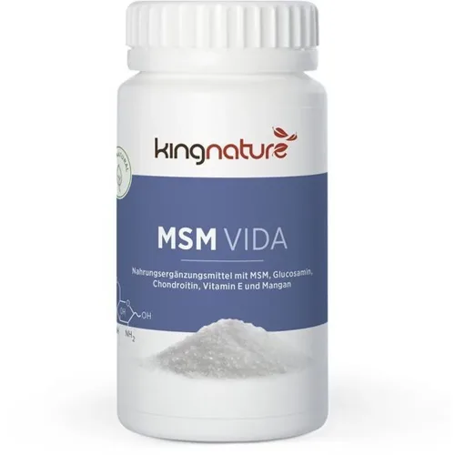 Kingnature, kingnature MSM Vida Kapseln 860mg (60 Stk)