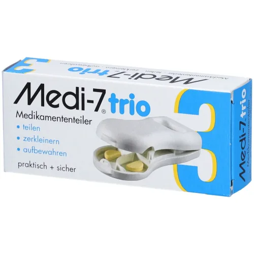 Sahag, Sahag Medi-7 Trio Tablettenteiler weiss (1 Stk)