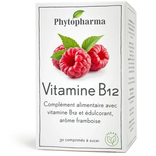 Phytopharma, Phytopharma Vitamin B12 Lutschtabletten (30 Stk)