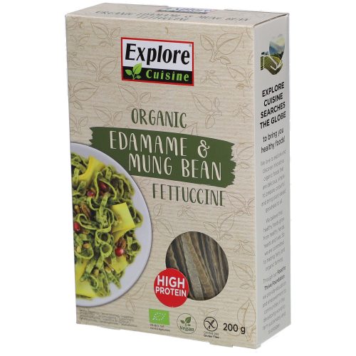 Explore Cuisine, Explore Cuisine Bio Fettuccine aus Edamame & Mungobohnen (200g)