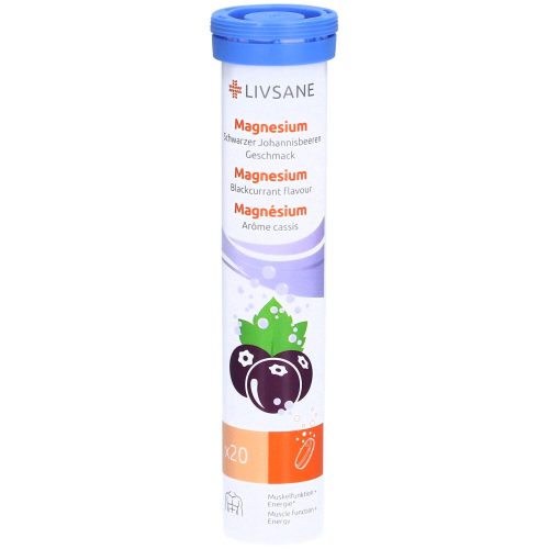 Livsane, Livsane Magnesium Schwarzer Johannisbeeren (20 Stk)