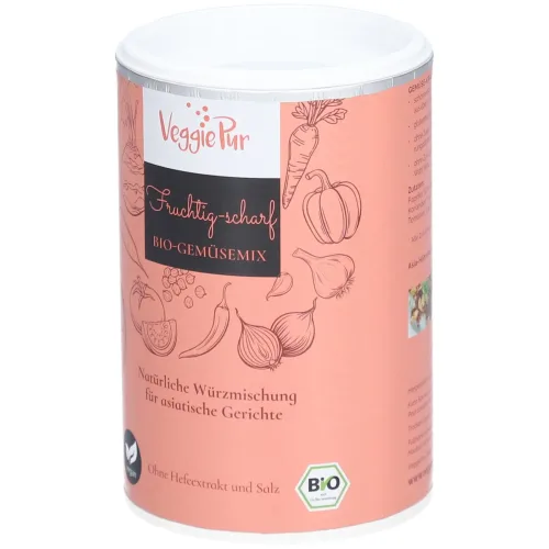 VeggiePur, VeggiePur Gemüse-Mix, FRUCHTIG-SCHARF (130g)