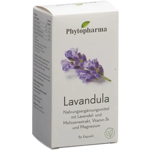 Phytopharma, Phytopharma Lavandula Kapseln (80 Stk)