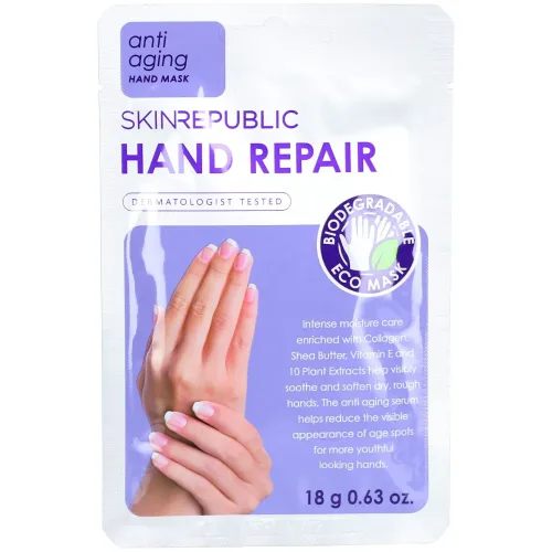 Skinrepublic, SKINREPUBLIC Hand Repair Handschuh Maske