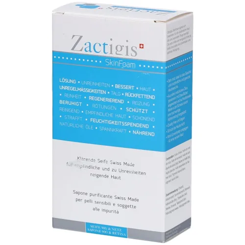CosmeTec, Zactigis SkinFoam klärende Seife (90g)