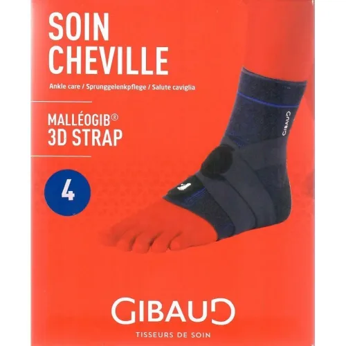 GIBAUD, Gibaud Malleogib 3D Strap Gr3 23-26cm