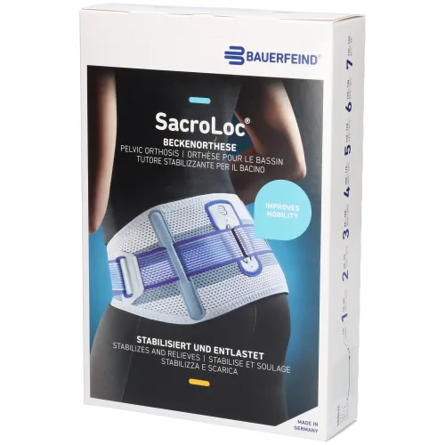 BAUERFEIND, Bauerfeind SacroLoc Stabilorthese Gr2 titan