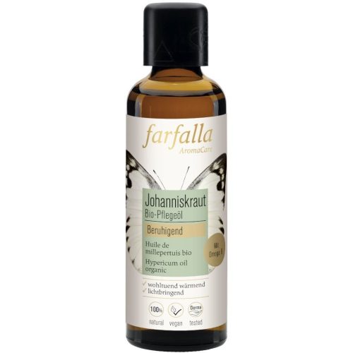 farfalla, farfalla - Johanniskraut,Bio-Pflegeöl,beruhigend, 75 ml