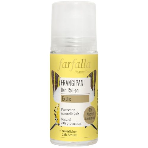 farfalla, farfalla - Frangipani,Blumig-sanfterDeoRoll-on, 50 ml