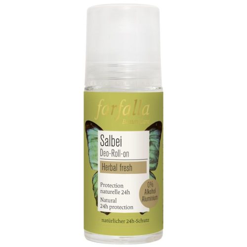 farfalla, farfalla - Salbei,KräuterfrischerDeoRoll-on, 50 ml