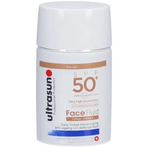 ultrasun, ultrasun Face Fluid SPF50+ Tinted Honey (40ml)