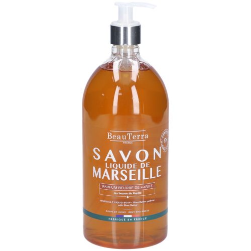 BeauTerra, BeauTerra Flüssigseife Marseille Sheabutter (1000ml)
