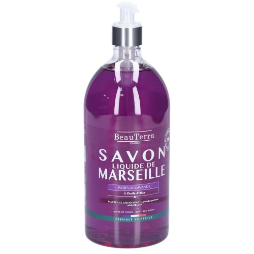 BeauTerra, BeauTerra Flüssigseife Marseille Lavendel (1000ml)