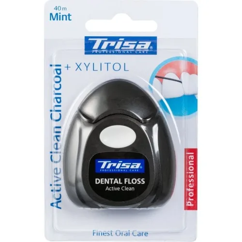 Trisa, Trisa Zahnseide Active Clean Mint (40m)